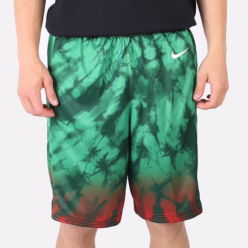 мужские зеленые шорты  Nike Team Lithuania Limited Edition Road Shorts CQ0193-341 - цена, описание, фото 3